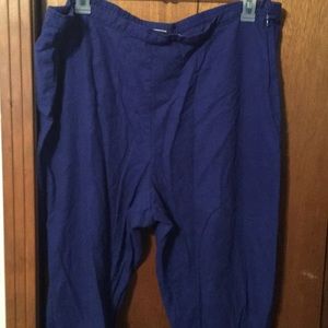 Dress pants side zip and button